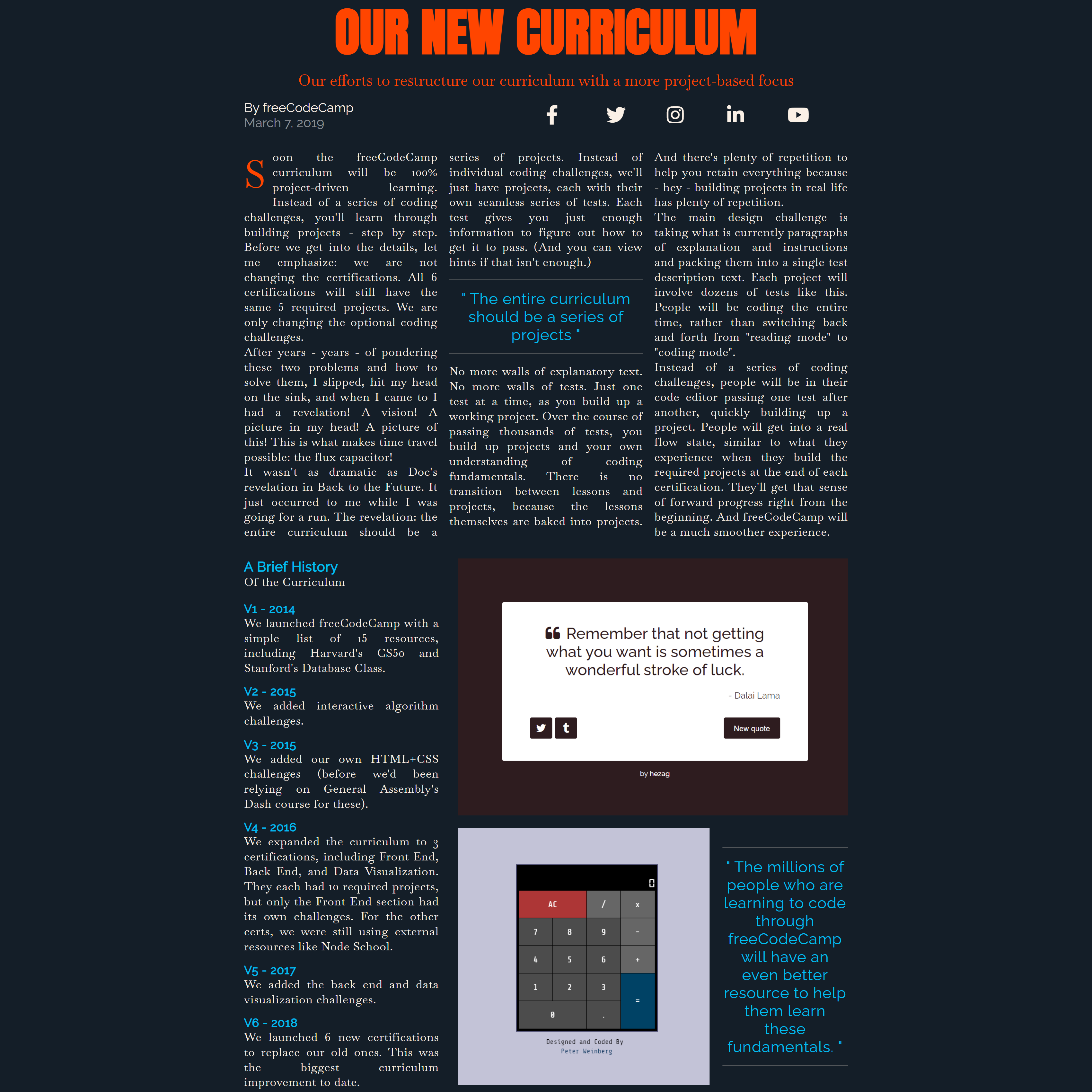 Magazine Project Screenshot.